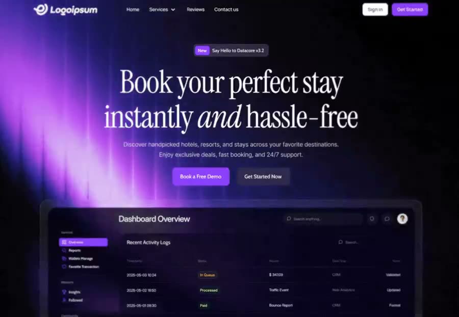 Datacore Booking