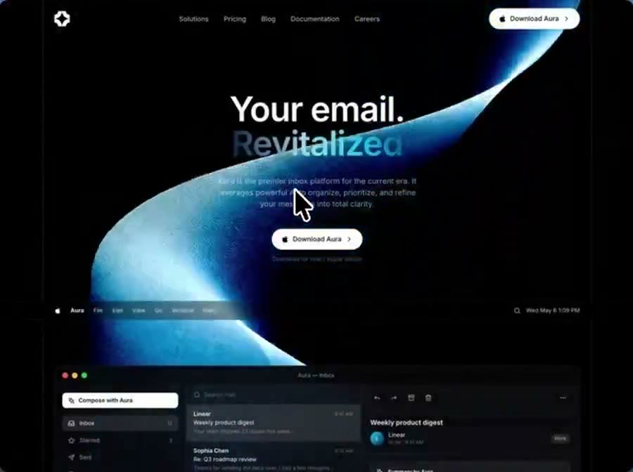 Email Landing Page