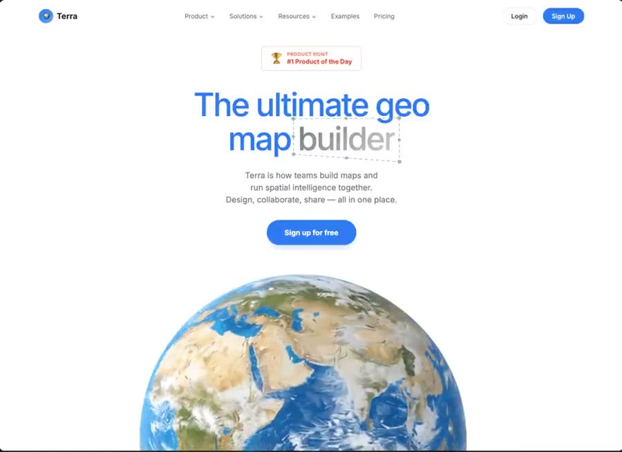 Terra Geo Map